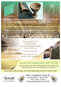 CDE 40 - Kaugema p_evade kajad, keraamika